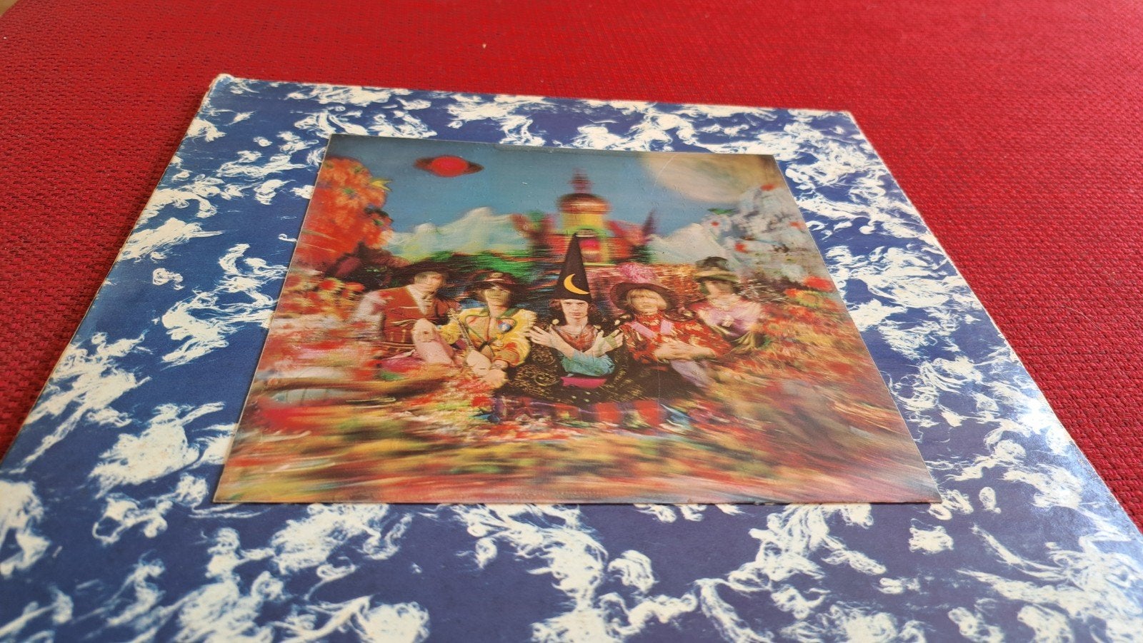 The Rolling Stones 3d cover Their Satanic Majeties Request, Ophalen of Verzenden, Gebruikt, Overige formaten