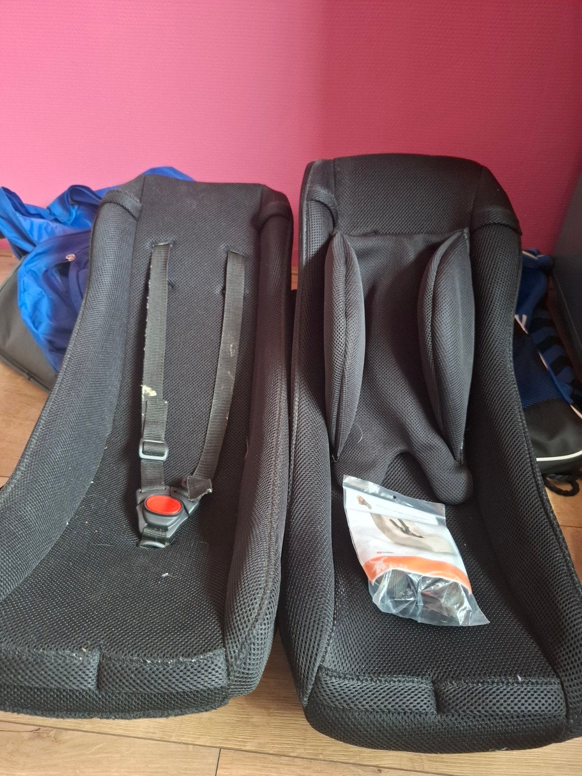 Babyzitjes voor bakfiets - Comfortabel en veilig, Ophalen, Gebruikt, 2 kinderen, Overige merken