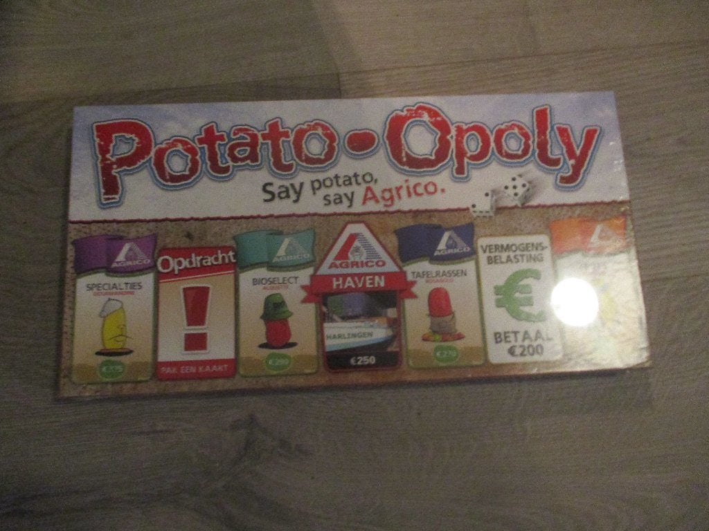 bordspel seal Monopoly Potatoe Potato Monopolie Potato-opoly, Vijf spelers of meer, Ophalen of Verzenden, Nieuw, Monopoly
