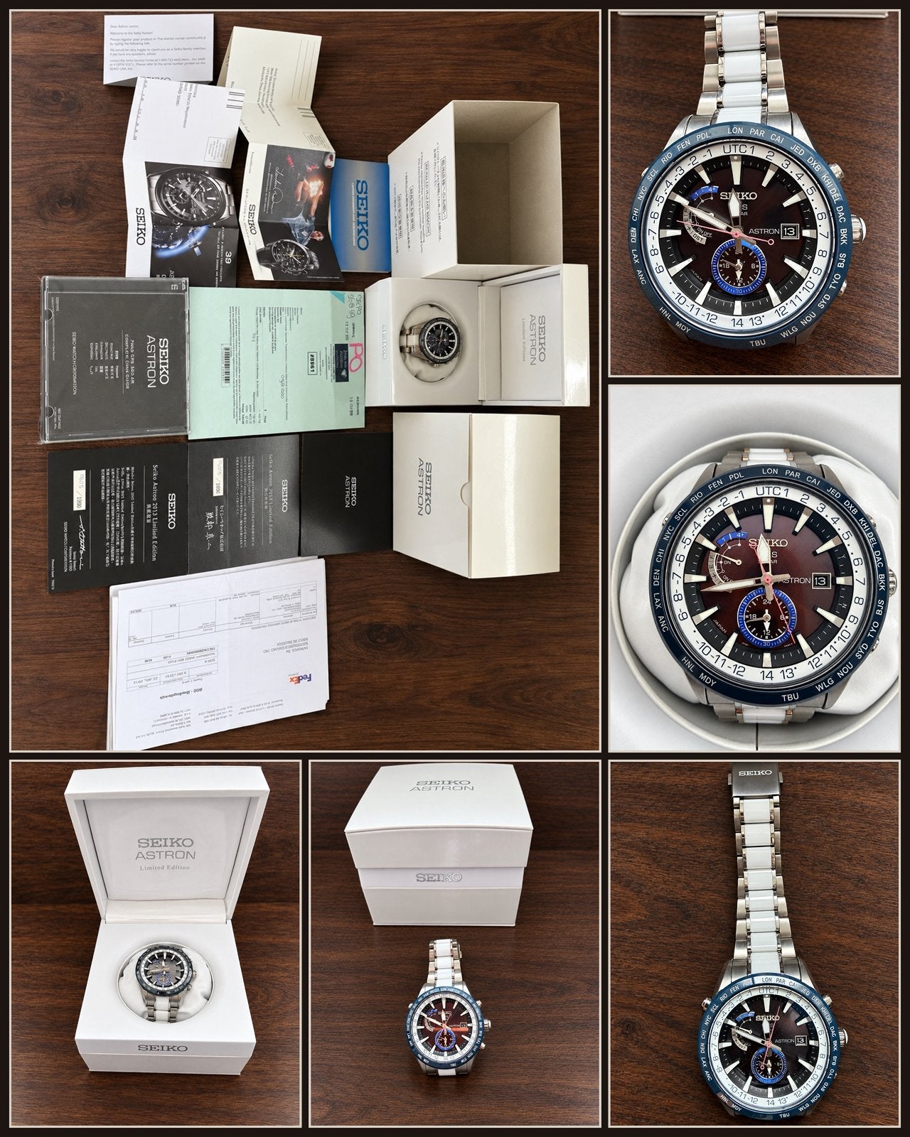 Seiko Astron SAST029 Limited 908/1200 – Full Set, Ophalen, Polshorloge, Overige materialen, Zo goed als nieuw