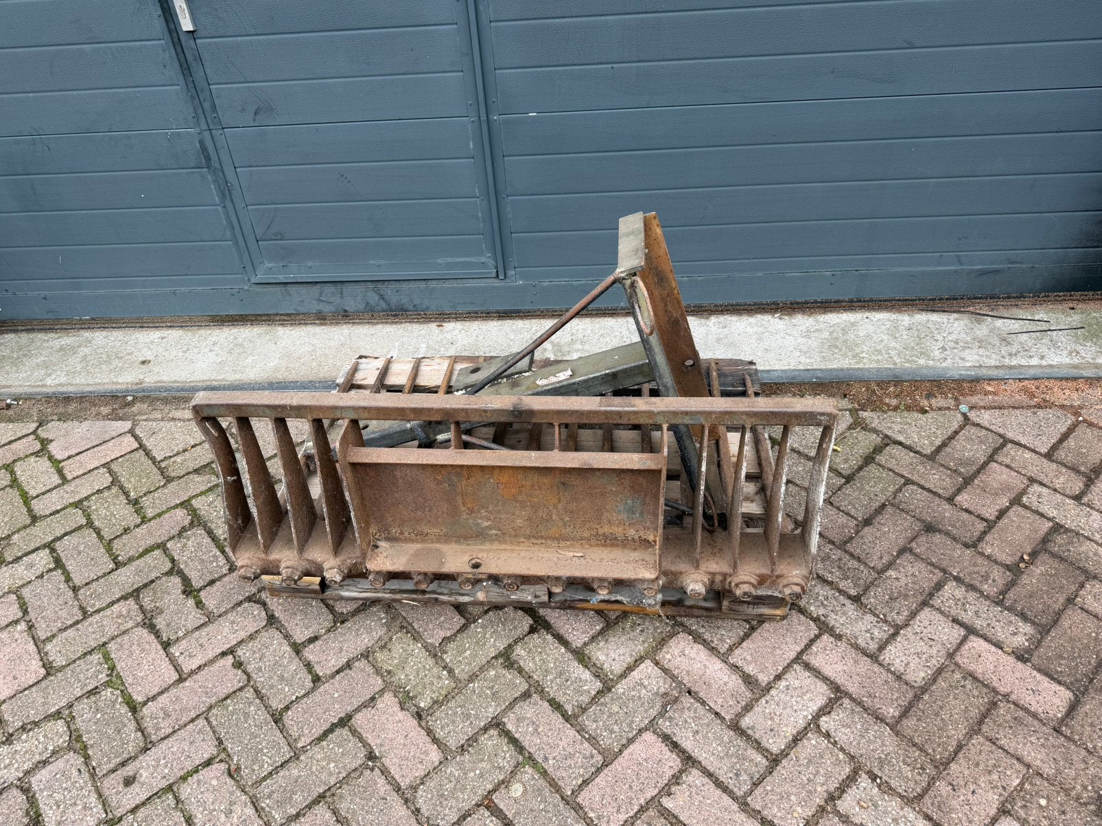 Aanbouwdelen knikmops tegelriek/jip, Ophalen, Zo goed als nieuw, Overige typen, Minder dan 2 meter