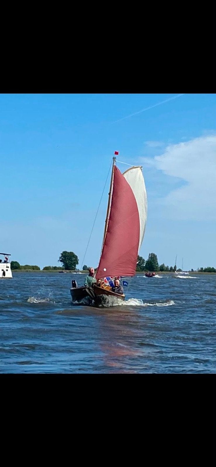 Traditionele zeilboot - Klassieke houten zeilboot, Ophalen, Overige merken, Gebruikt, Overige brandstoffen