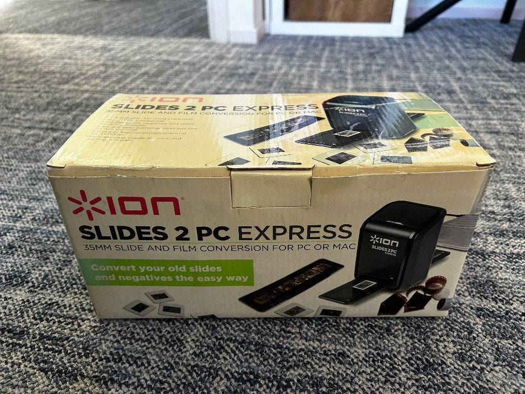 ION Slides 2 PC Express dia- en negatiefscanner, Computers en Software, Scanners, ION Pics 2 SD Photo Slide & Film Scanner, Diascanner