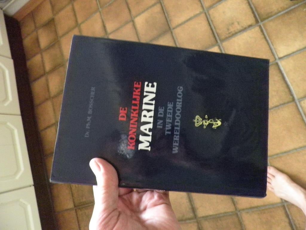De Koninklijke Marine in wo2 635 blz, Ophalen, Marine, Nederland, Boek of Tijdschrift