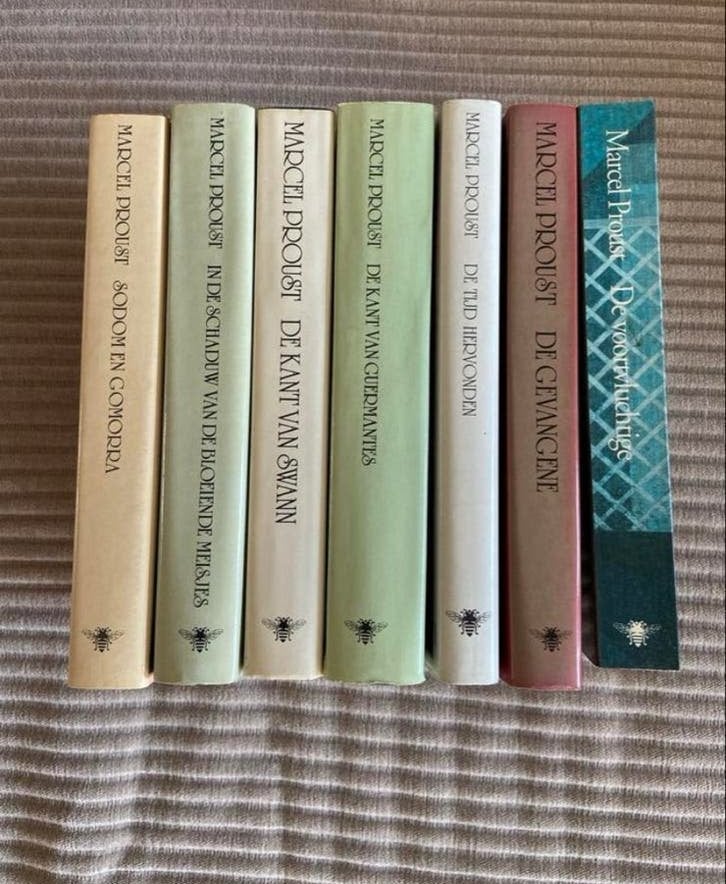 Marcel Proust - De Bezige Bij - 7 delen (6x HC, 1x SC), Ophalen of Verzenden, Gelezen