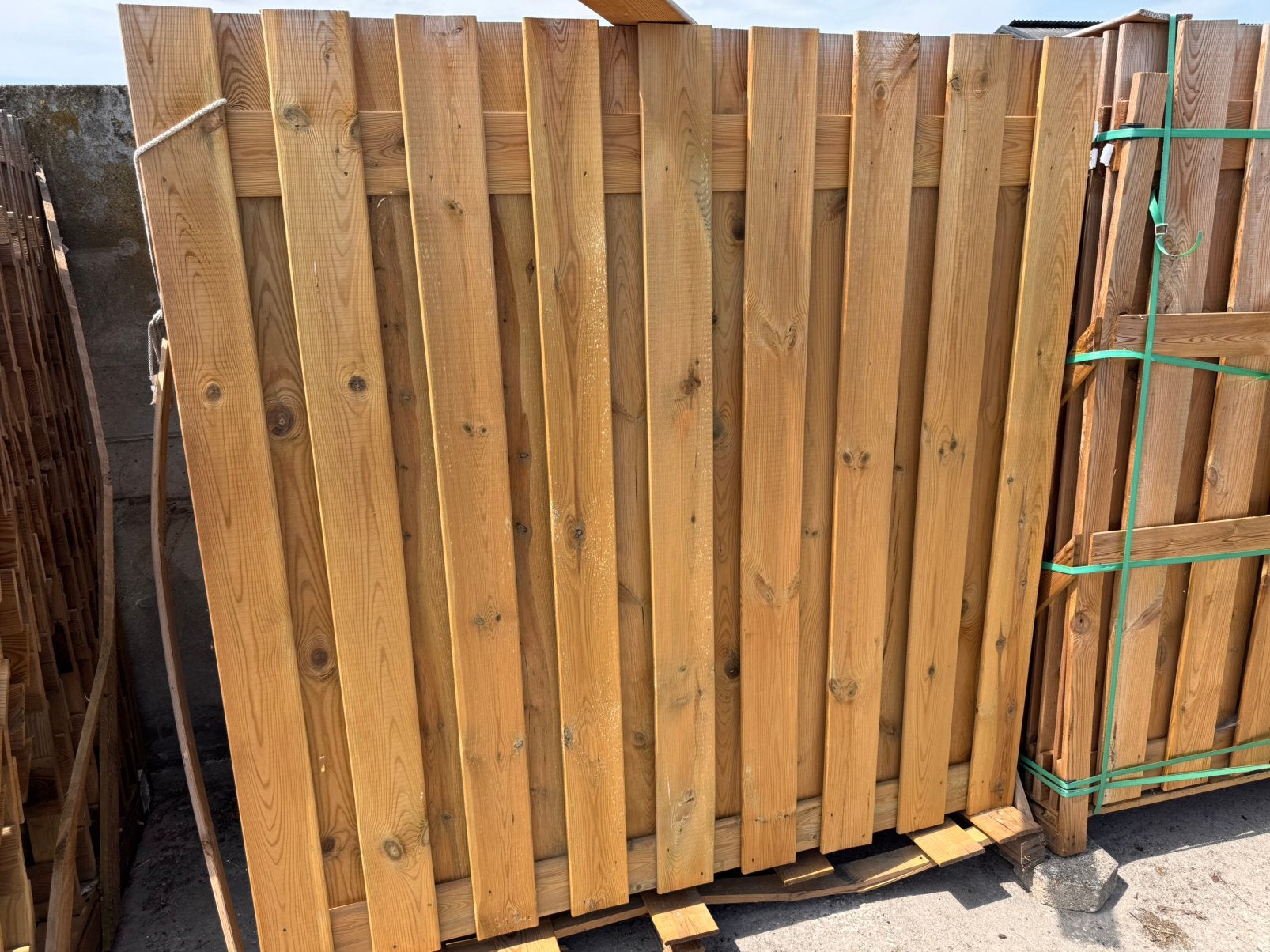 Nieuwe 19 planks schuttingen!, Ophalen, 1 tot 2 meter, 6 meter of meer, Nieuw