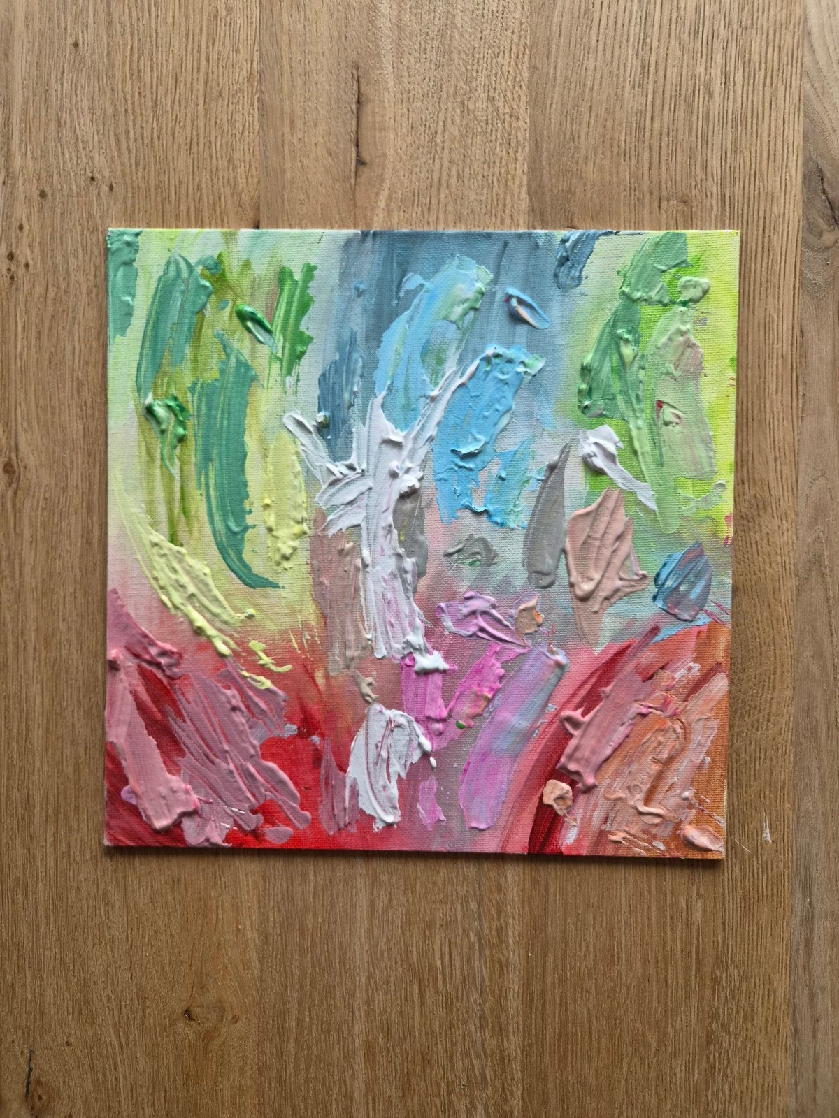 kunst; waar kleuren bloeien, Ophalen