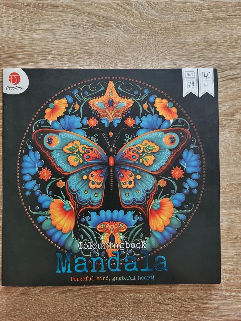 Nieuw DecoTime Mandala Kleurboek - Peaceful Mind, Ophalen of Verzenden, Nieuw