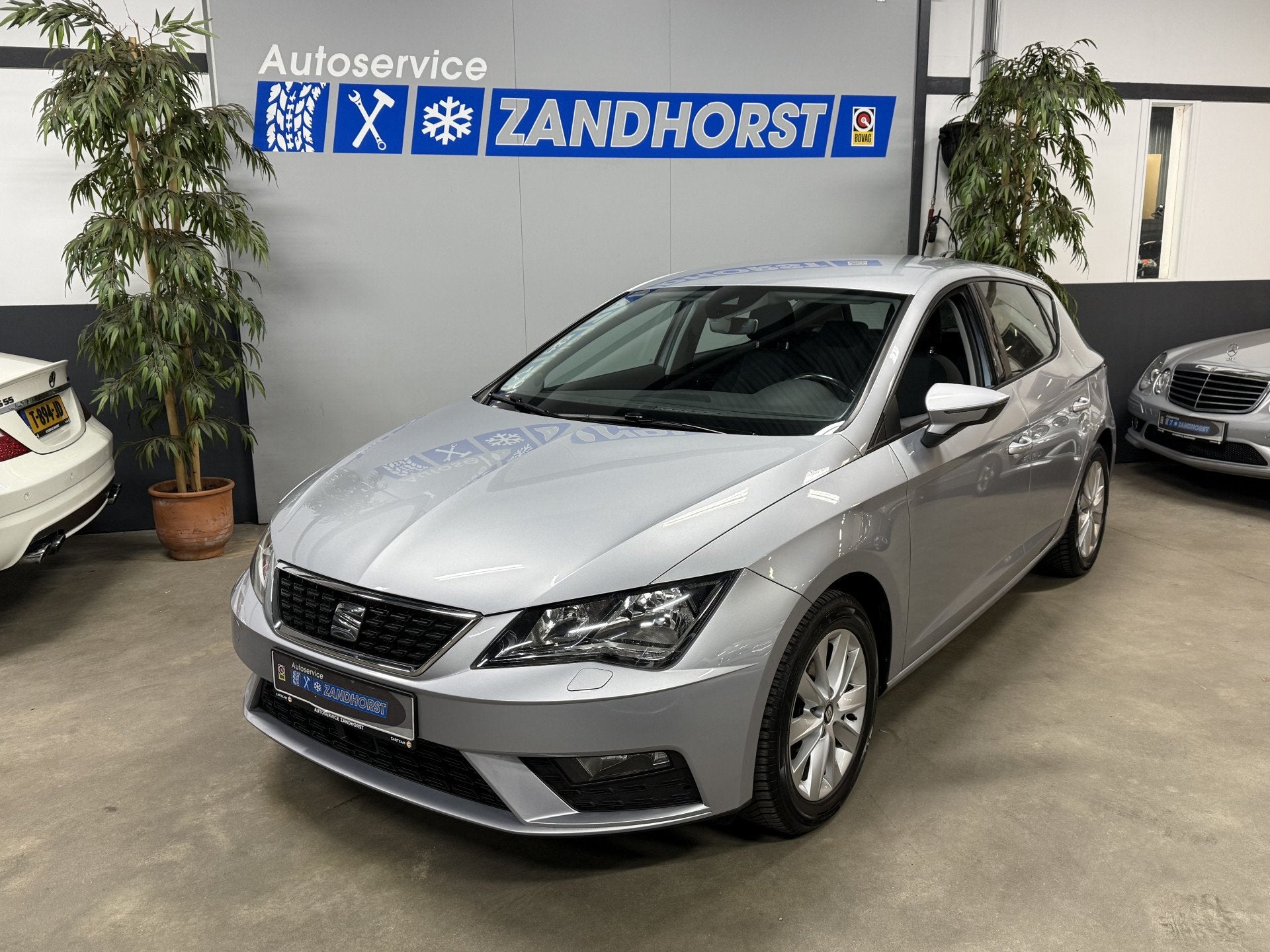 SEAT Leon 1.4 TGi Style // Autom // Cruise // CNG versie!, Auto's, Stof, Gebruikt, 4 cilinders, CNG (Aardgas)