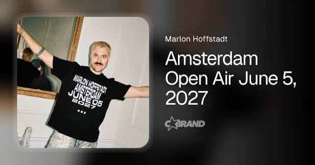 Marlon Hoffstadt open air amsterdam 2027 (4) €375, Vacatures, 33 - 40 uur, Overige niveaus, Vanaf 10 jaar, Overige vormen