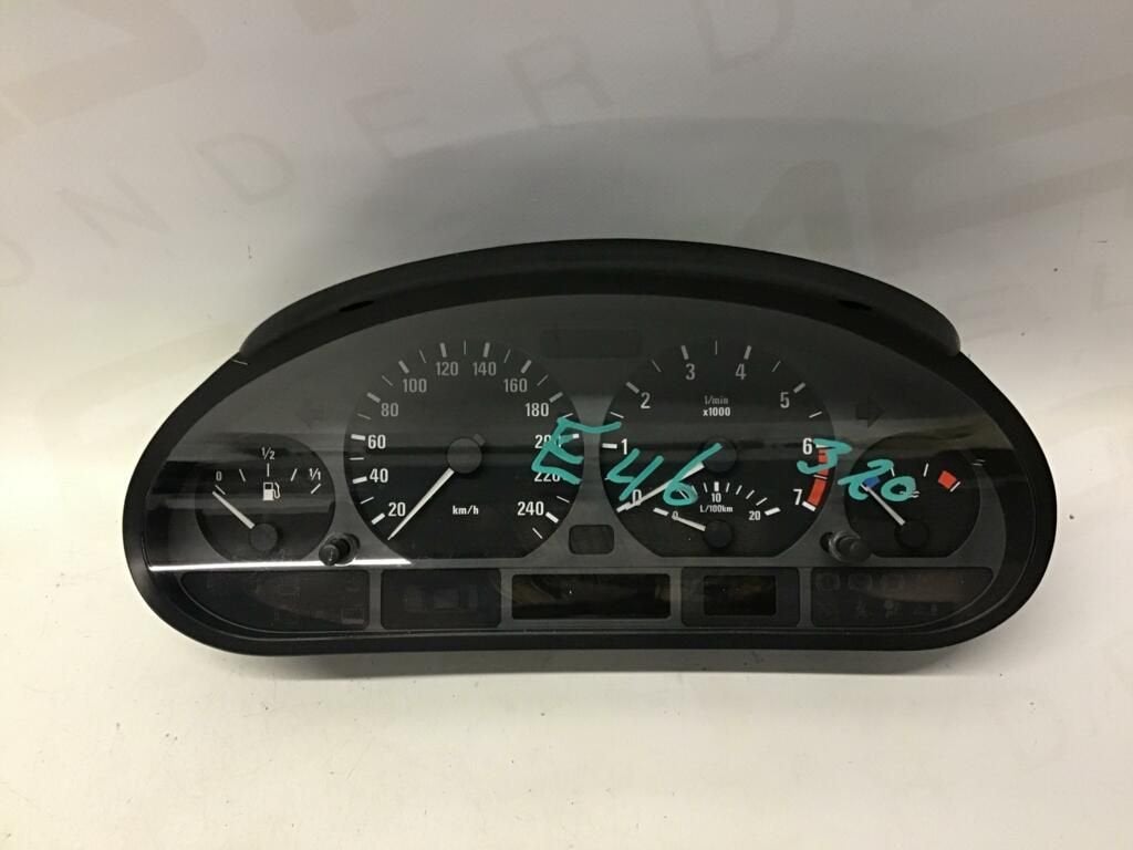 Kilometerteller BMW 3-serie E46 320i ('98-'05) 8386094, Auto-onderdelen, Gebruikt, -, -, Ophalen of Verzenden