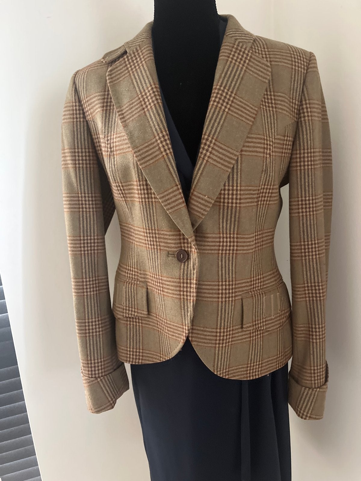 Erny van Reijmersdal wollen jasje maat 42, Beige, Maat 42/44 (L), Ophalen of Verzenden, Zo goed als nieuw