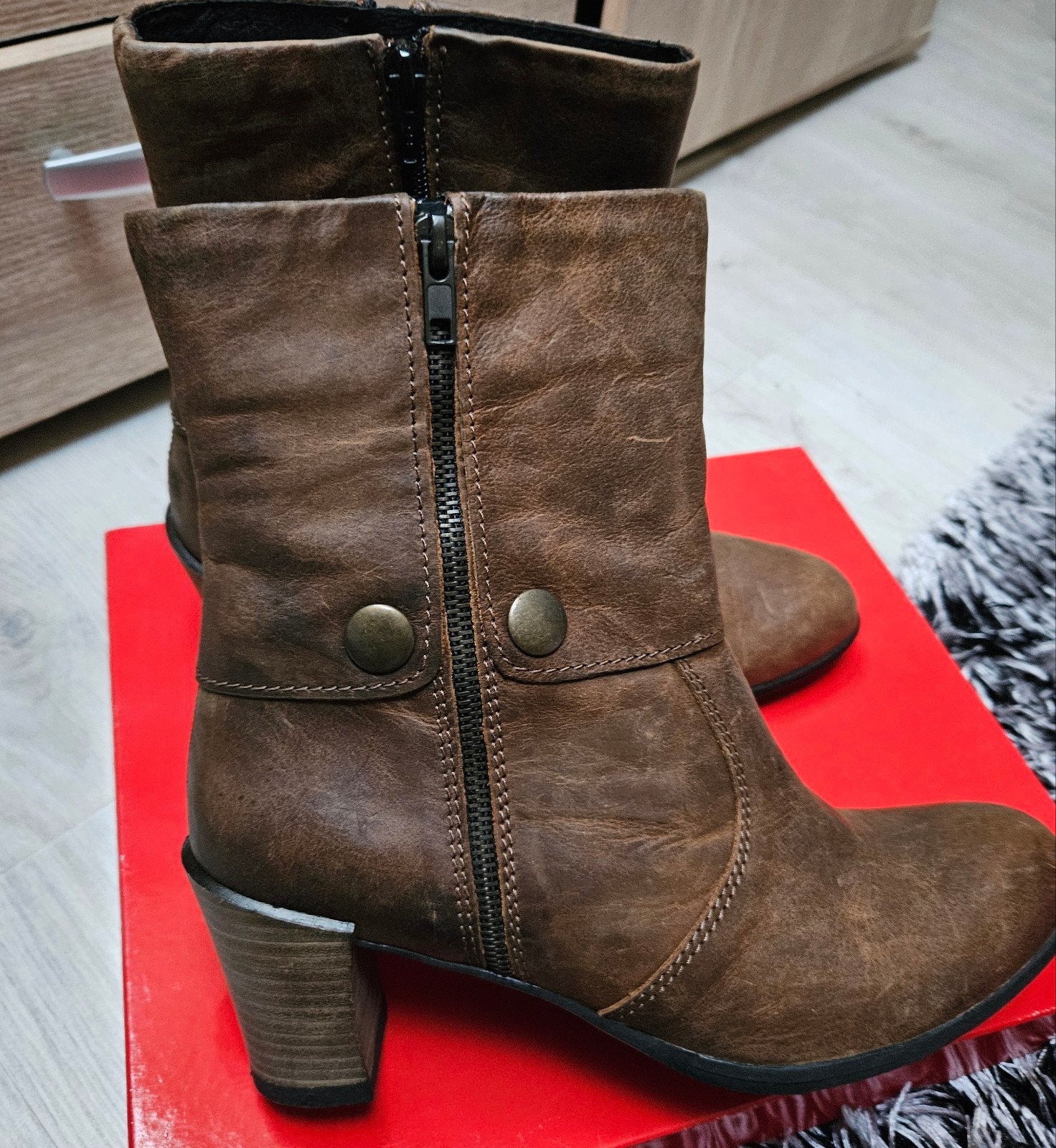 leren dameslaars bruin Wolky mt 41 Nieuw, Wolky, Bruin, Lage of Enkellaarzen, Nieuw