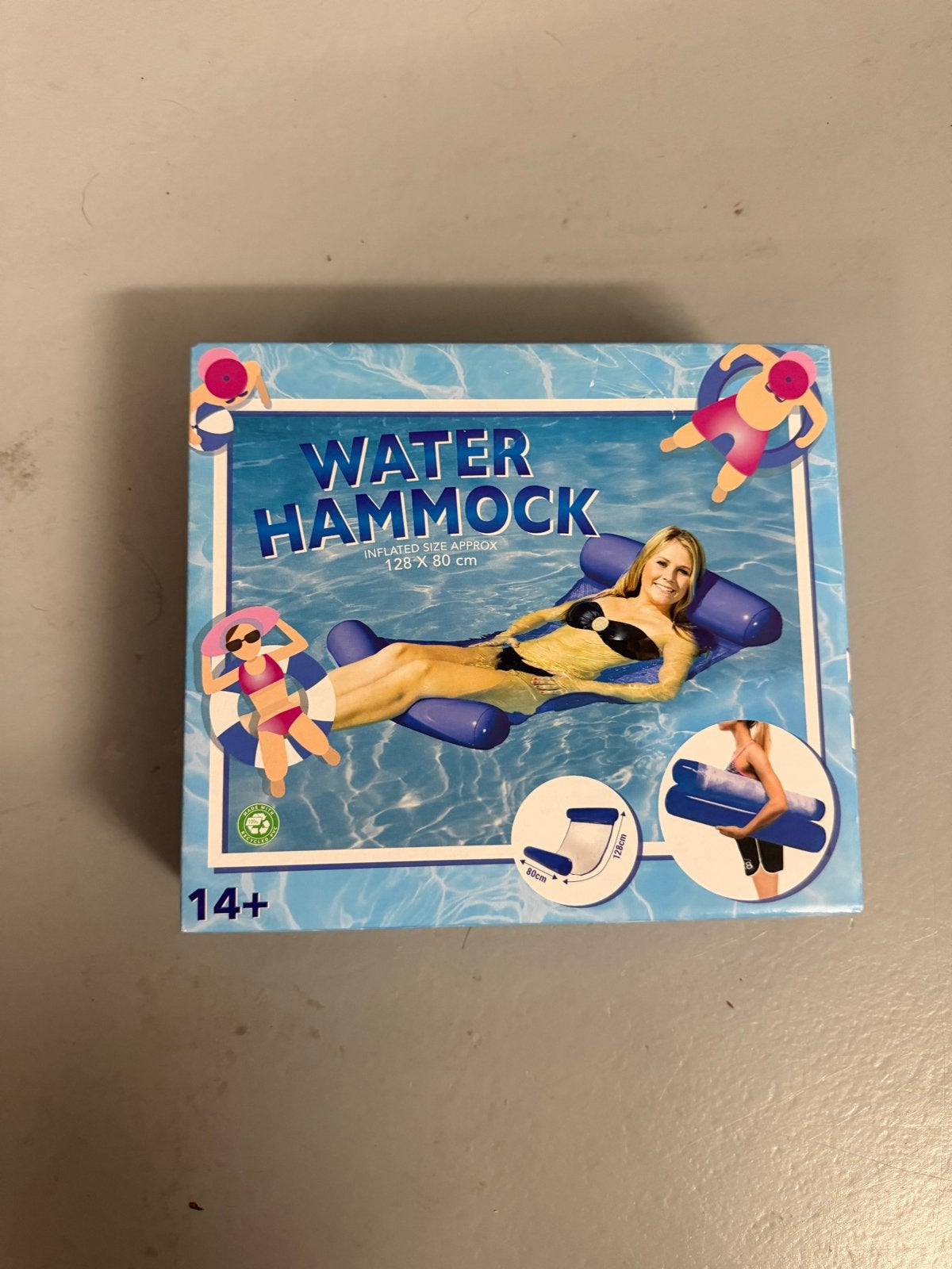 Water Hangmat - Opblaasbaar Zwembad Ligbed, Ophalen of Verzenden, Nieuw