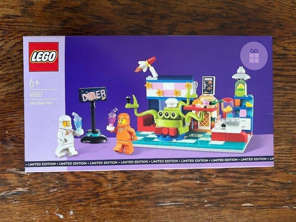 LEGO 40687 Alien Space Diner, Kinderen en Baby's, Speelgoed | Duplo en Lego, Lego, Nieuw, Ophalen of Verzenden, Complete set