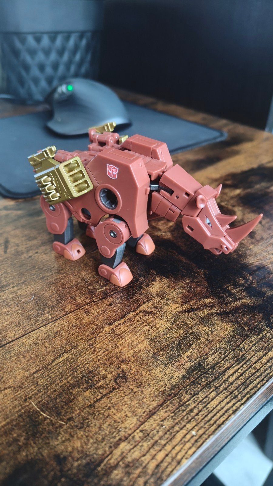 MMC Remix-13 Forte Masterpiece Transformers Ramhorn, Overige generaties, Ophalen of Verzenden, Zo goed als nieuw