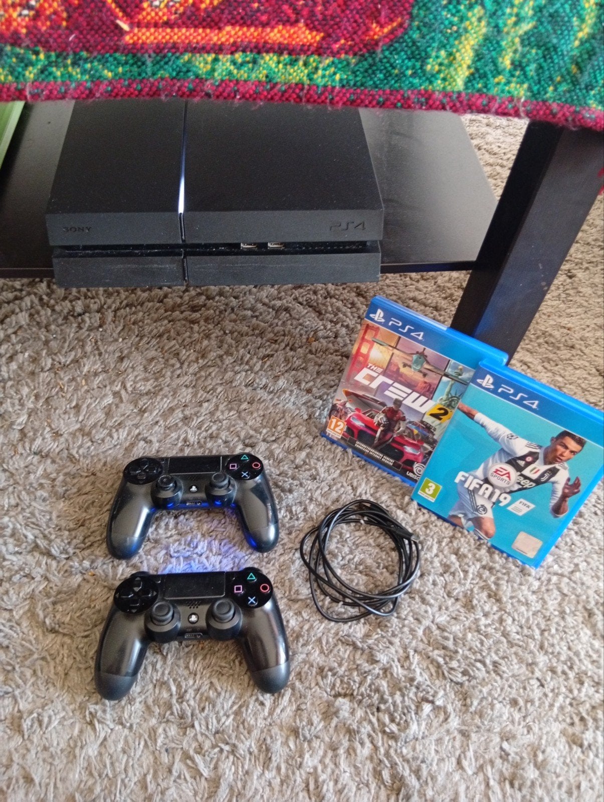 ps4 pakket, Met 2 controllers, Ophalen of Verzenden, Zo goed als nieuw, Original