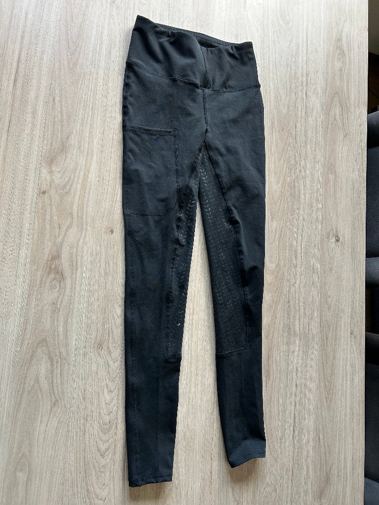 Paardrijlegging maat 34, Dieren en Toebehoren, Paardrijkleding, Ophalen of Verzenden, Zo goed als nieuw, Zwart, Overige maten