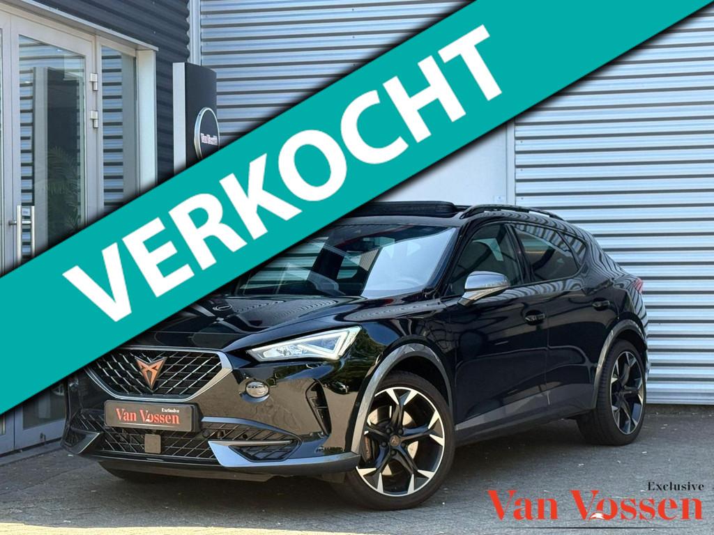 Cupra Formentor 1.4 e-Hybrid VZ 245PK|Pano|Leder|Memory|Came, 12 maanden, Gebruikt, 4 cilinders, Zwart