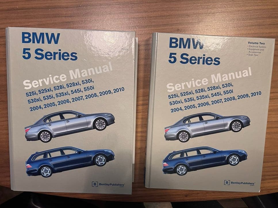 BMW 5 Serie Service Handboek (E60, E61) 2004-2010, Auto diversen, Ophalen of Verzenden