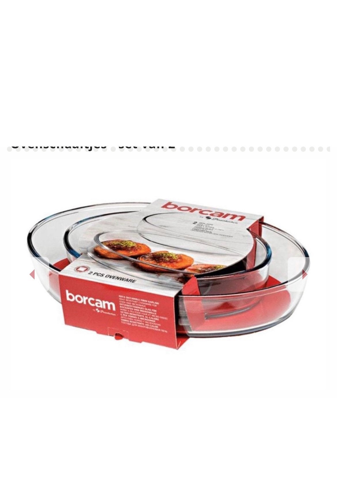 Ovenschaal Nieuw! (Set van 2), Ophalen, Nieuw