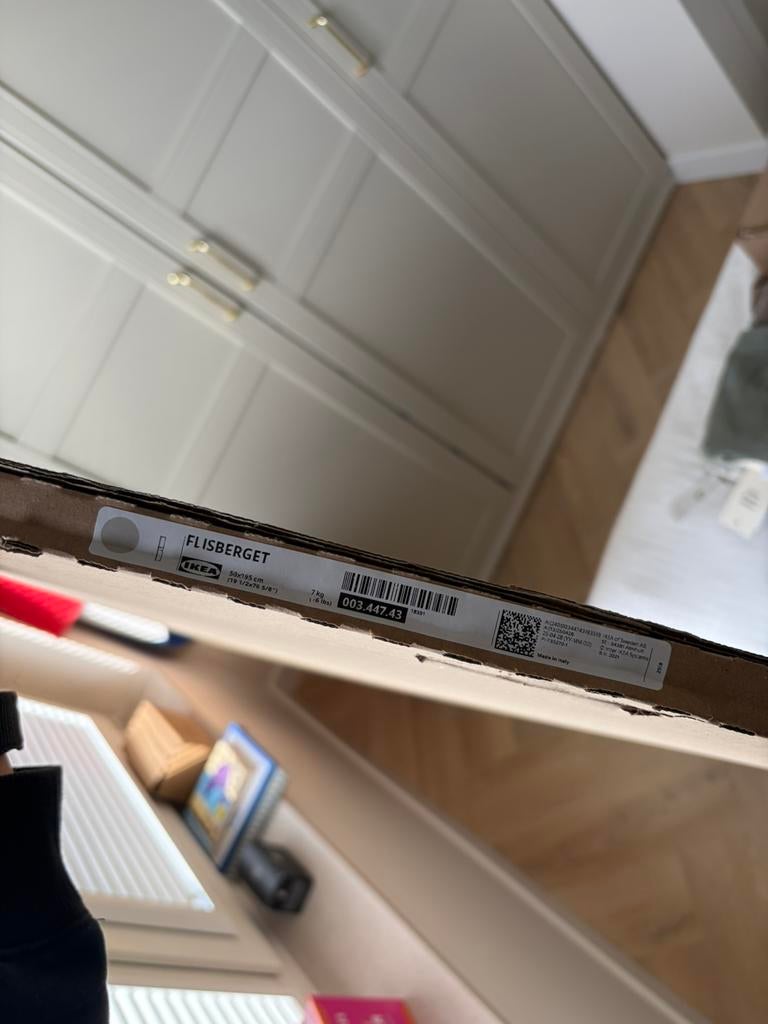 2x IKEA Flisberget deuren beige (50x195 cm) – nieuw in verpa, Ophalen, 50 tot 100 cm, Zo goed als nieuw, Minder dan 100 cm