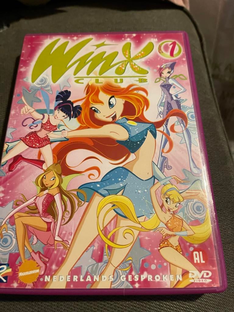 Winx Club - Deel 1 DVD - Nederlands Gesproken, Cd's en Dvd's, Dvd's | Kinderen en Jeugd, Gebruikt, Tv fictie, Overige genres, Alle leeftijden