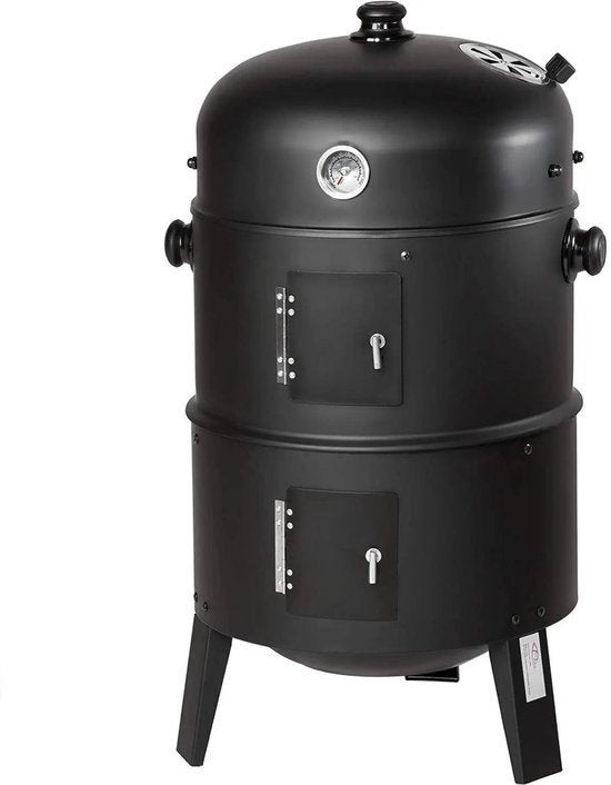 Bbq Roker - Houtskool - Grill - Stomen - Barbecue - 2 Niveau, Corvance B.V., Verzenden, Nieuw, Corvancebol@gmail.com