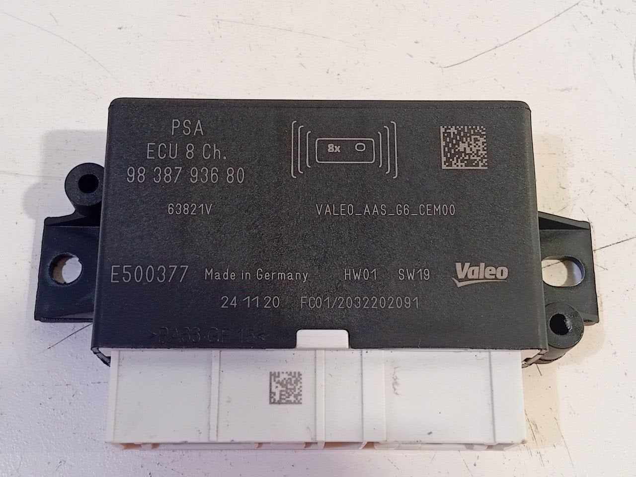 Computer park distance control Opel Corsa, Onderdelen@venauto.nl, Van der Ven Autorecycling B.V., Gebruikt, Ettenseweg 76, 4706 PB Roosendaal, The Netherlands