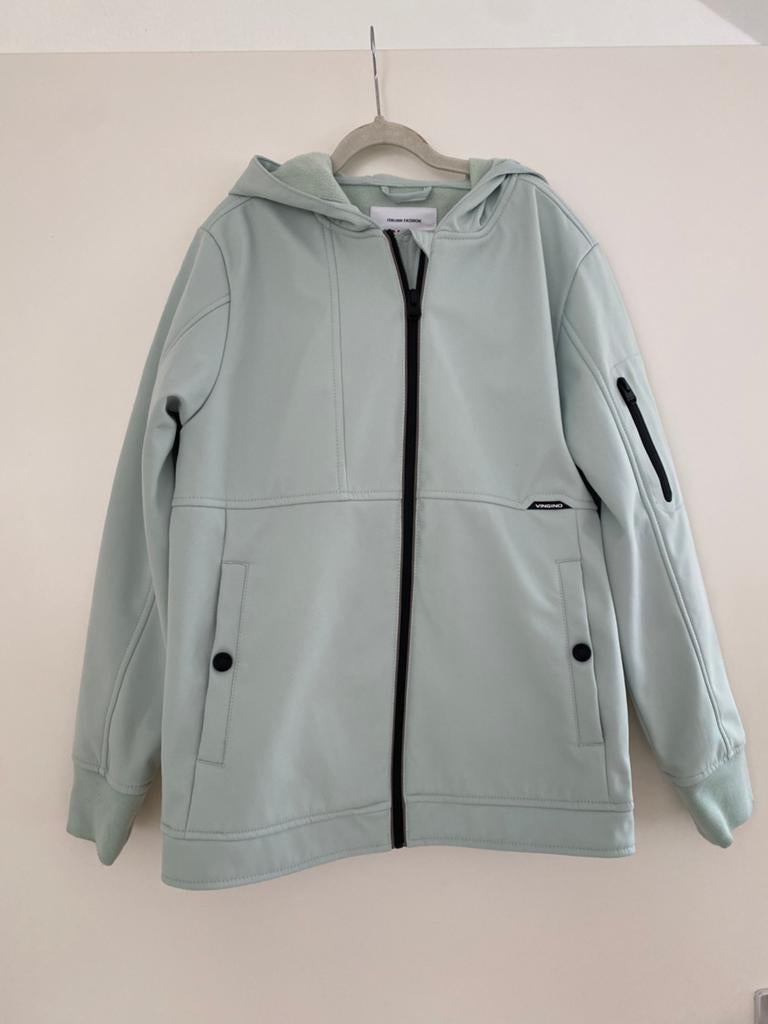 Vingino Teyl softshell jas maat 146/152, Ophalen of Verzenden, Zo goed als nieuw, Jongen of Meisje, Jas