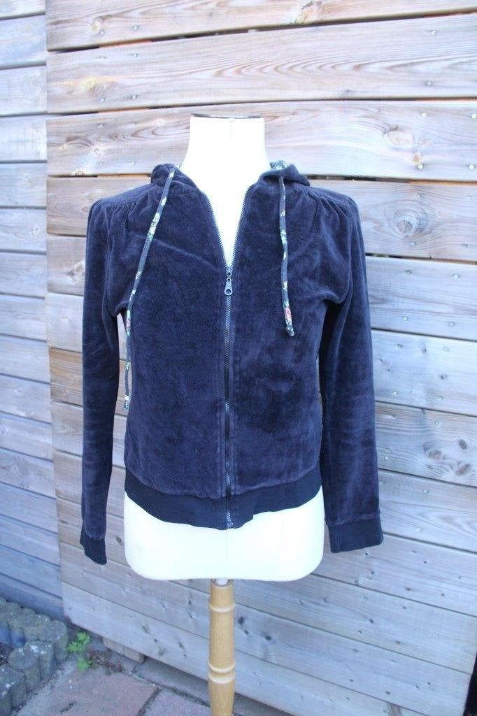 Vest zwart velvet King Louie mt M Vaste prijs, Kleding | Dames, Truien en Vesten, Maat 38/40 (M), Zwart, Ophalen of Verzenden