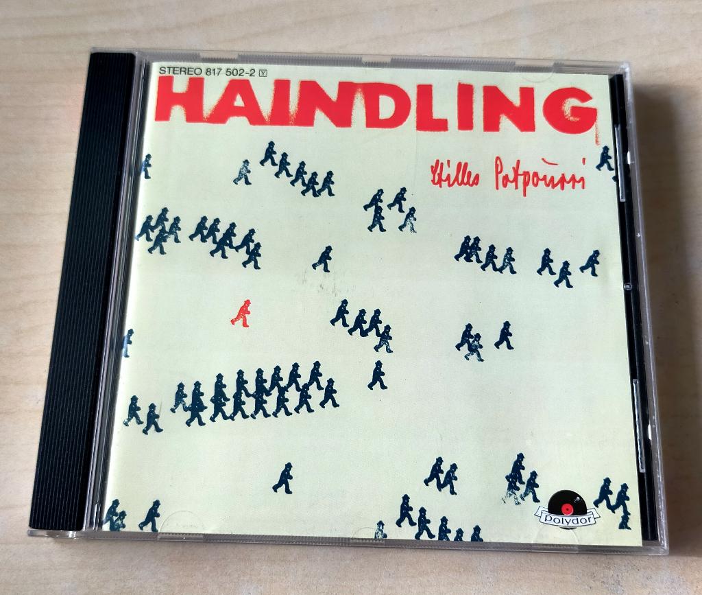Haindling - Stilles Potpourri CD Hans Jurgen Buchner 1984/??, Cd's en Dvd's, Cd's | Pop, Ophalen of Verzenden, Zo goed als nieuw
