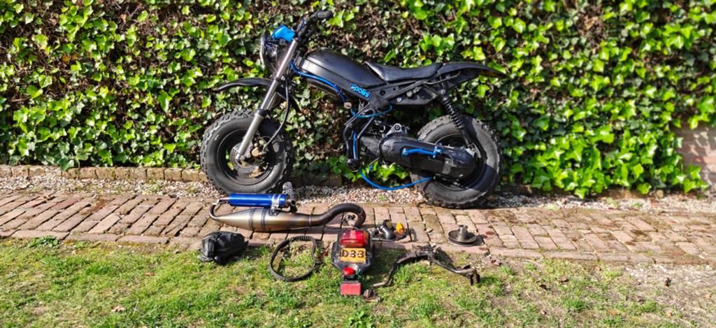 Adly RT50 opknapper, Gebruikt, ., Maximaal 45 km/u, Adly