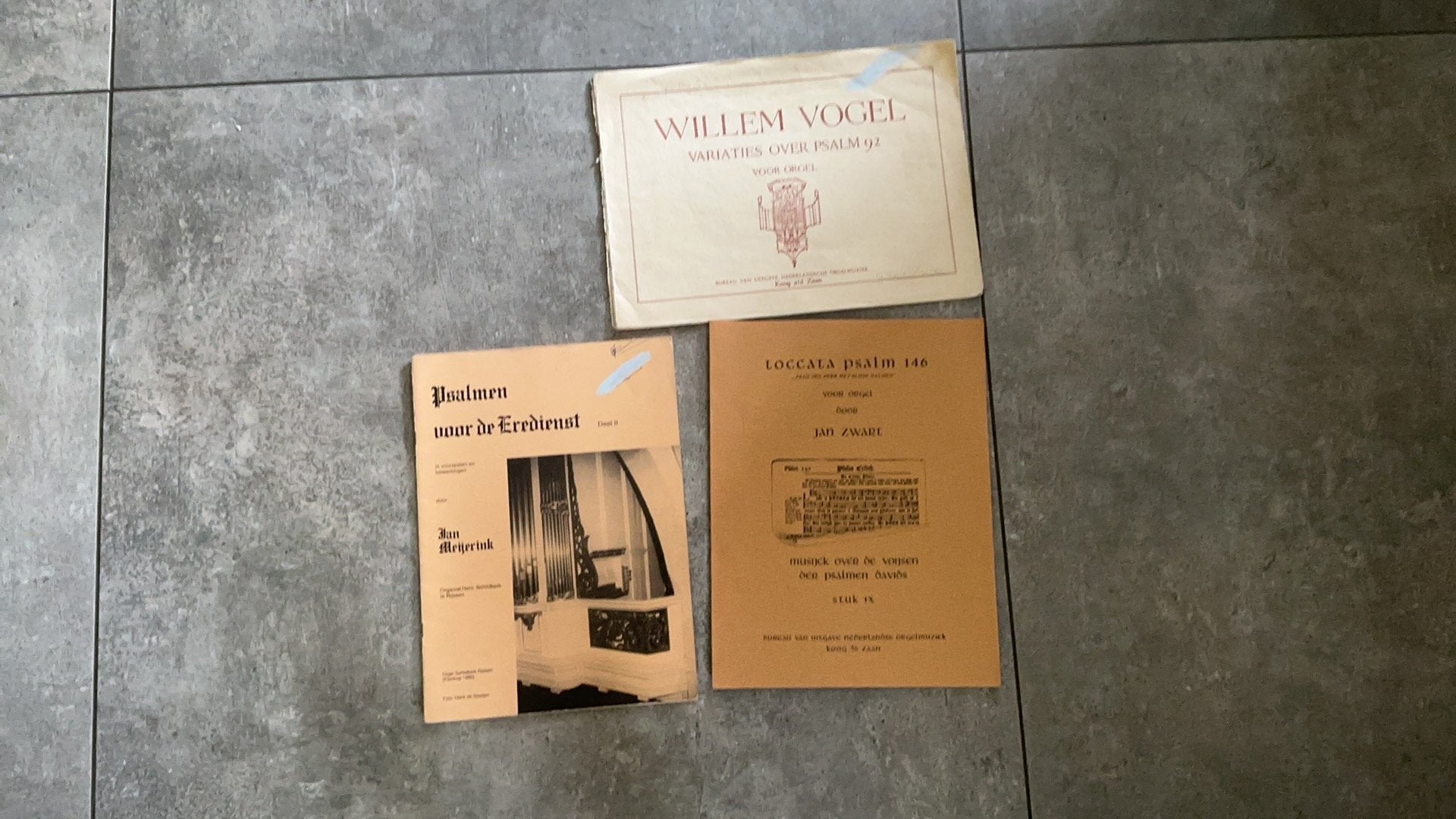 Bladmuziek orgel, Ophalen of Verzenden, Artiest of Componist, Religie en Gospel, Orgel