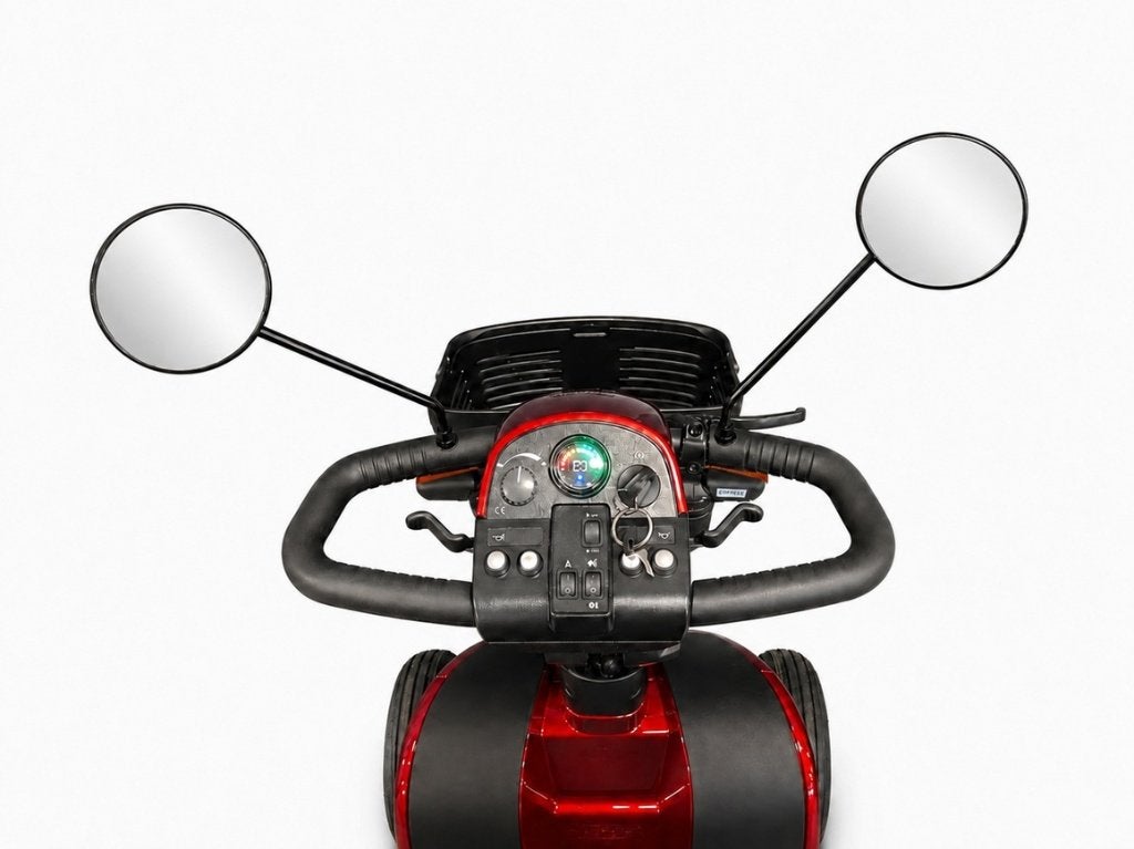 Tweedehands rode scootmobiel Pride Beaufort 13 - 16835950, Ophalen of Verzenden, Gebruikt