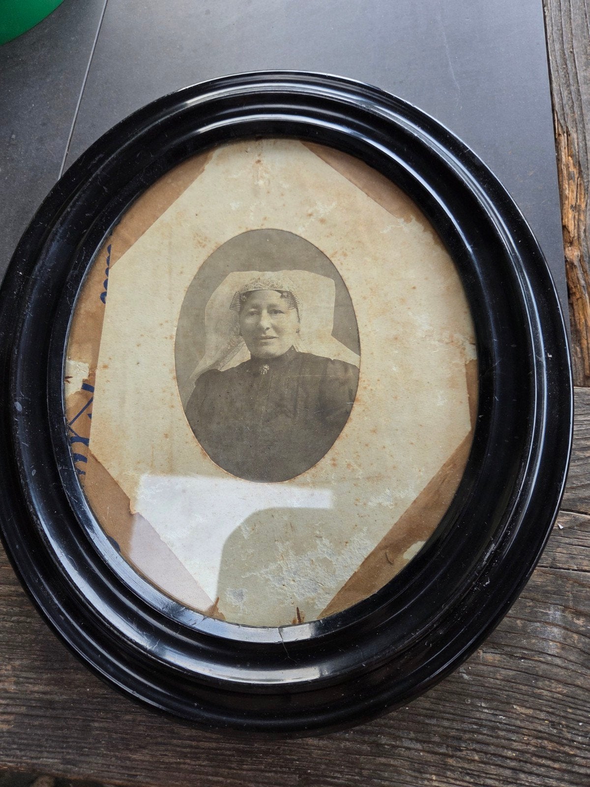 napoleon III fotolijst ovaal, Antiek en Kunst, Ophalen of Verzenden