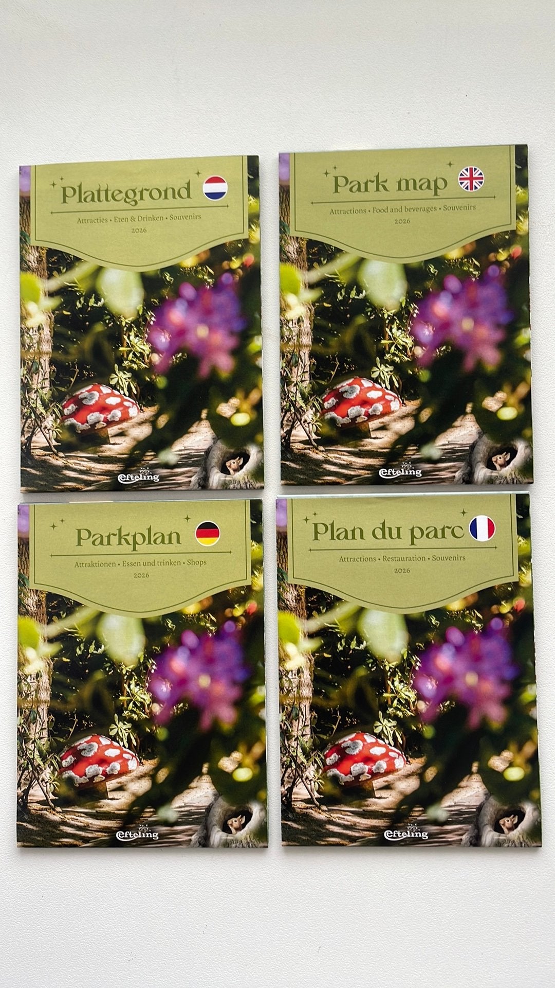 Efteling Pattegrond set 2026 Sprookjesbos, Verzamelen, Efteling, Ophalen of Verzenden, Nieuw, Overige typen