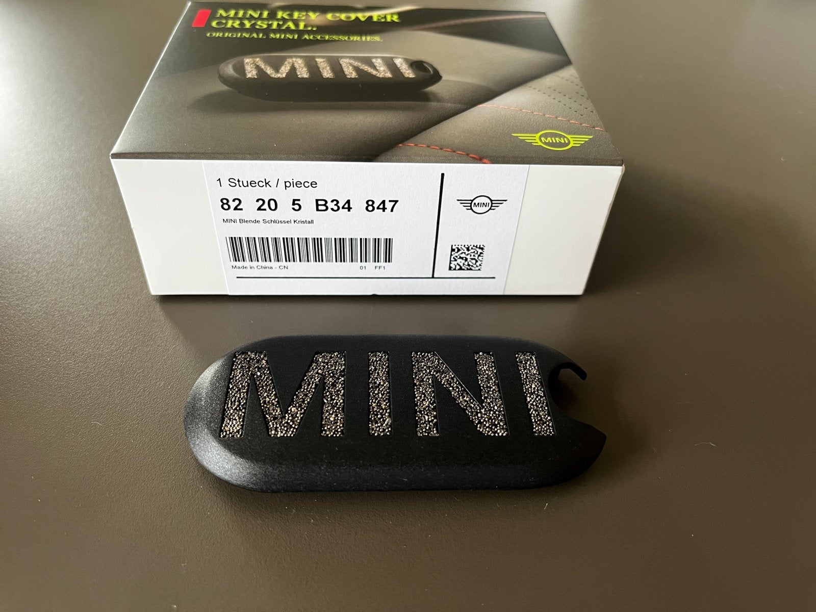 Originele MINI Sleutel Hoes / Cover met Kristallen - Nieuw