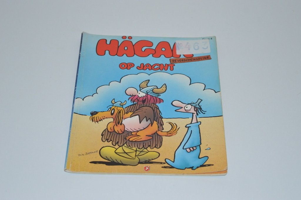Stripboek Hagar op Jacht, Eén stripboek, Ophalen of Verzenden, Gelezen, Dik Browne