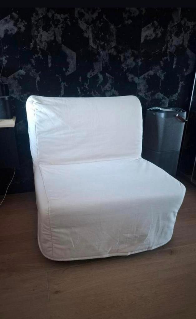 Slaapbank Lycksele Havet Ikea, compleet, Huis en Inrichting, Slaapkamer | Slaapbanken, Ophalen, Zo goed als nieuw, Tweepersoons