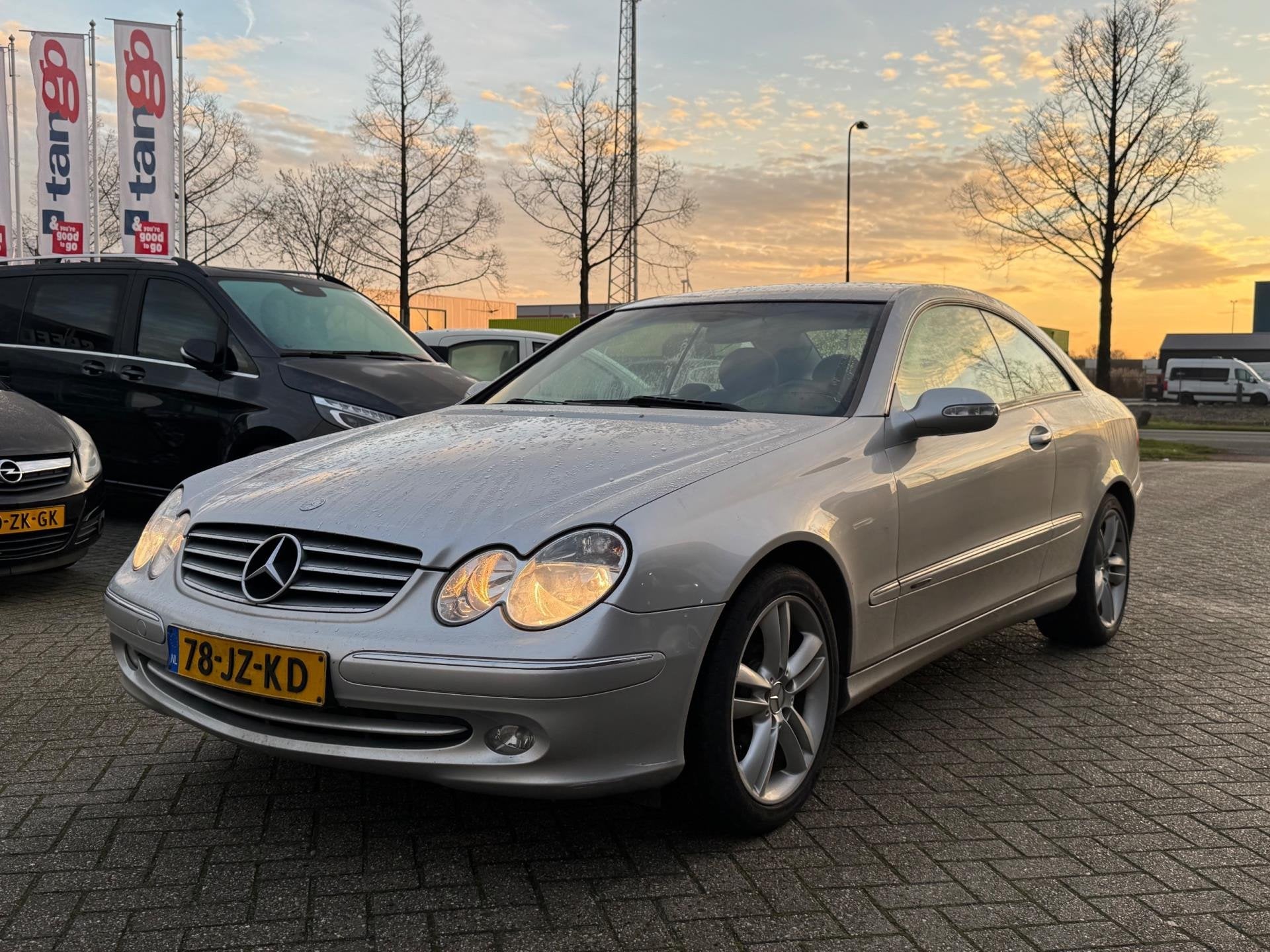 Mercedes-Benz CLK-klasse Coupé 240 Elegance EXPORT!, Automaat, Achterwielaandrijving, Gebruikt, 2597 cc