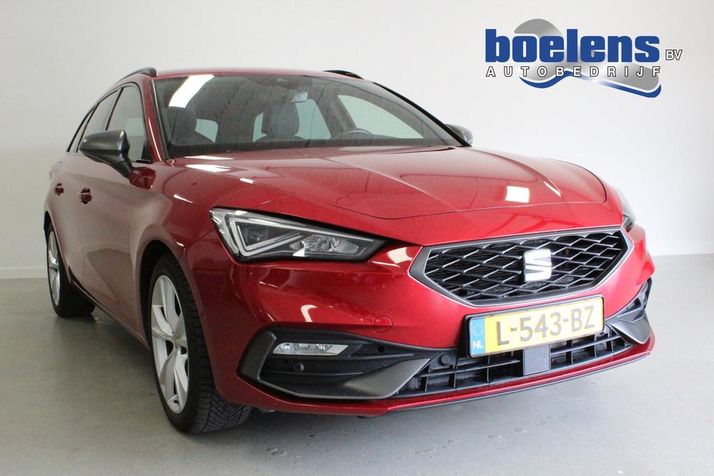 SEAT Leon Sportstourer 2.0 TDI FR Launch Edition | NL-AUTO+N, Auto's, Seat, Bedrijf, Te koop, Leon, ABS, Achteruitrijcamera, Adaptive Cruise Control