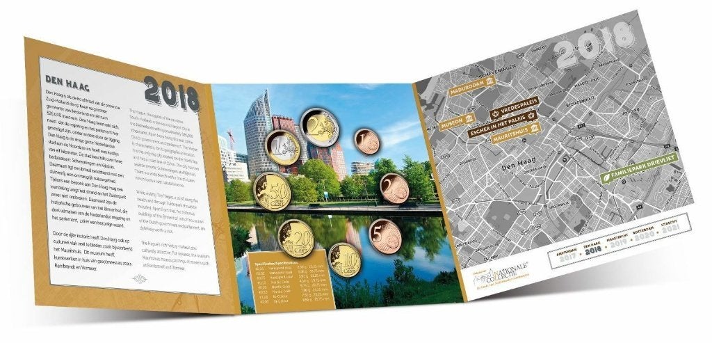 BU set NEDERLAND 2018 "Den Haag"., Verzenden, Overige landen, Overige waardes