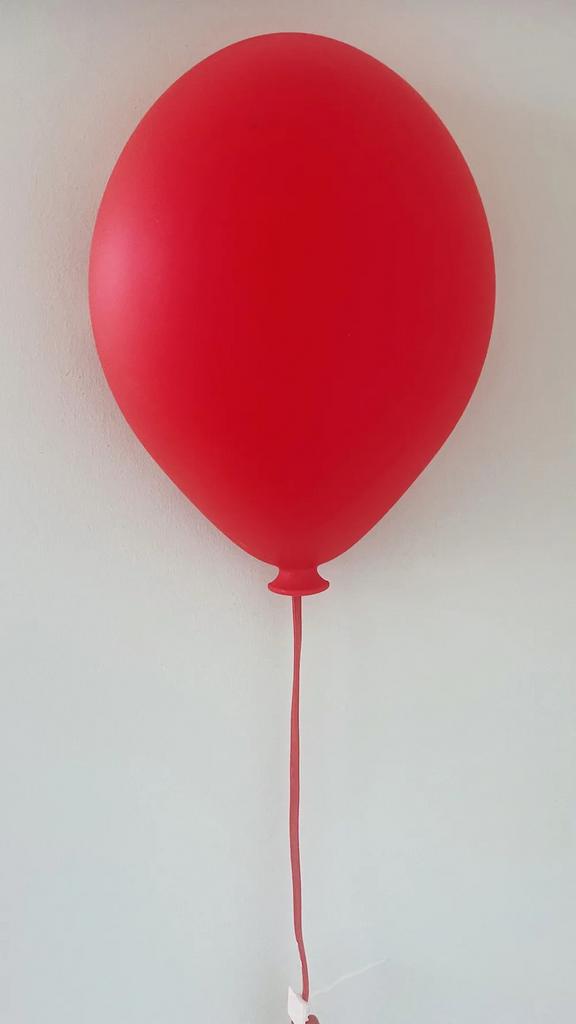 Ikea Dromminge ballon lamp rood, Kinderen en Baby's, Ophalen of Verzenden, Zo goed als nieuw, Lamp
