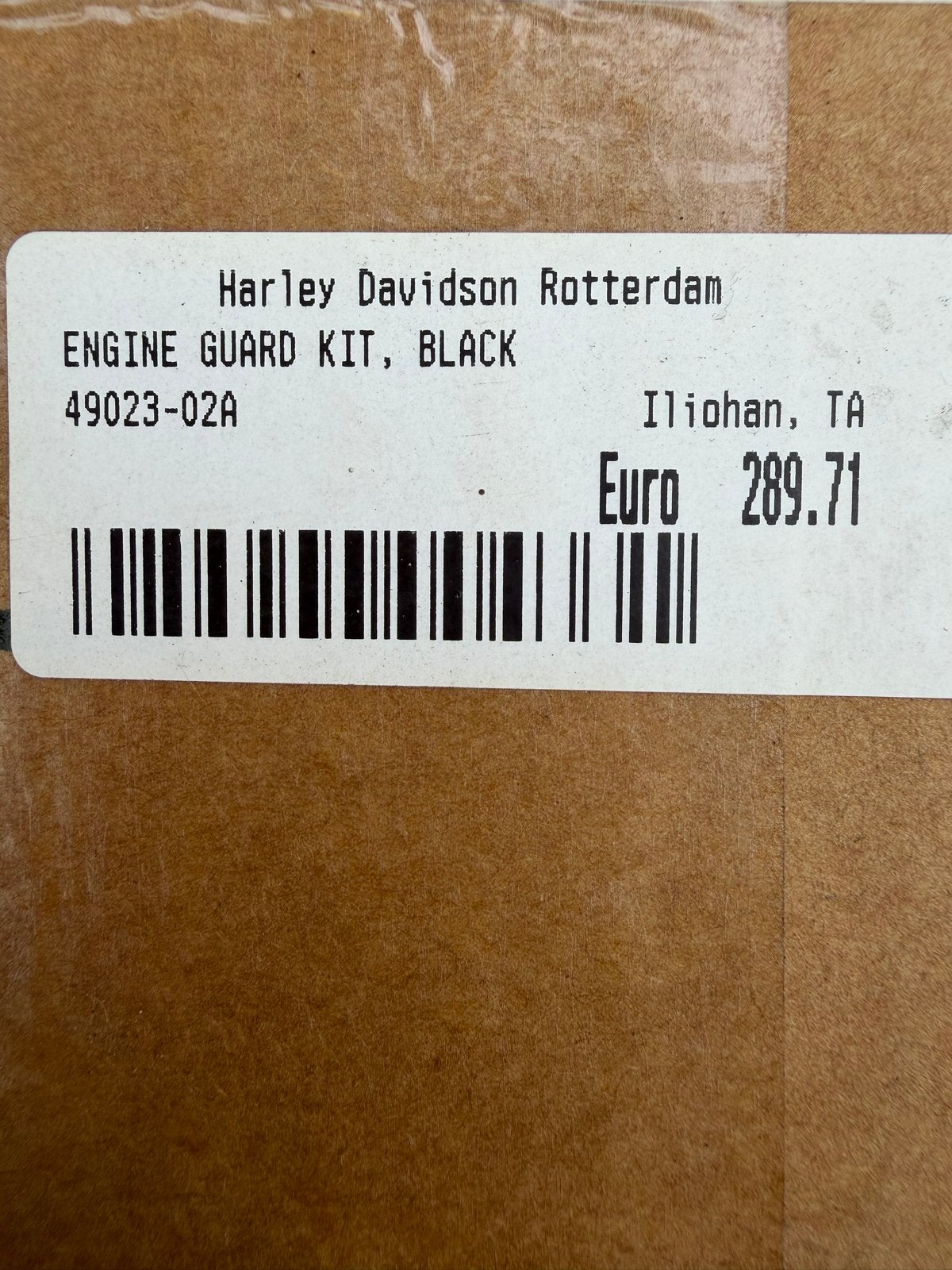 Harley Davidson Engine Guard Kit, Zwart, Ophalen, Gebruikt