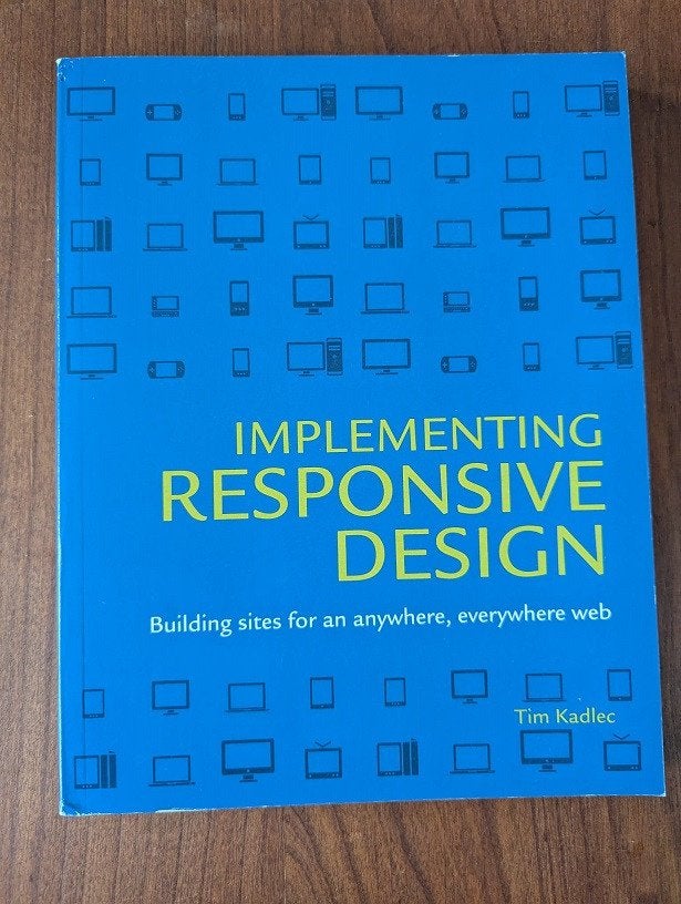Tim Kadlec. Implementing responsive design. Nieuw, Boeken, Studieboeken en Cursussen, Nieuw, Tim Kadlec, Beta, HBO