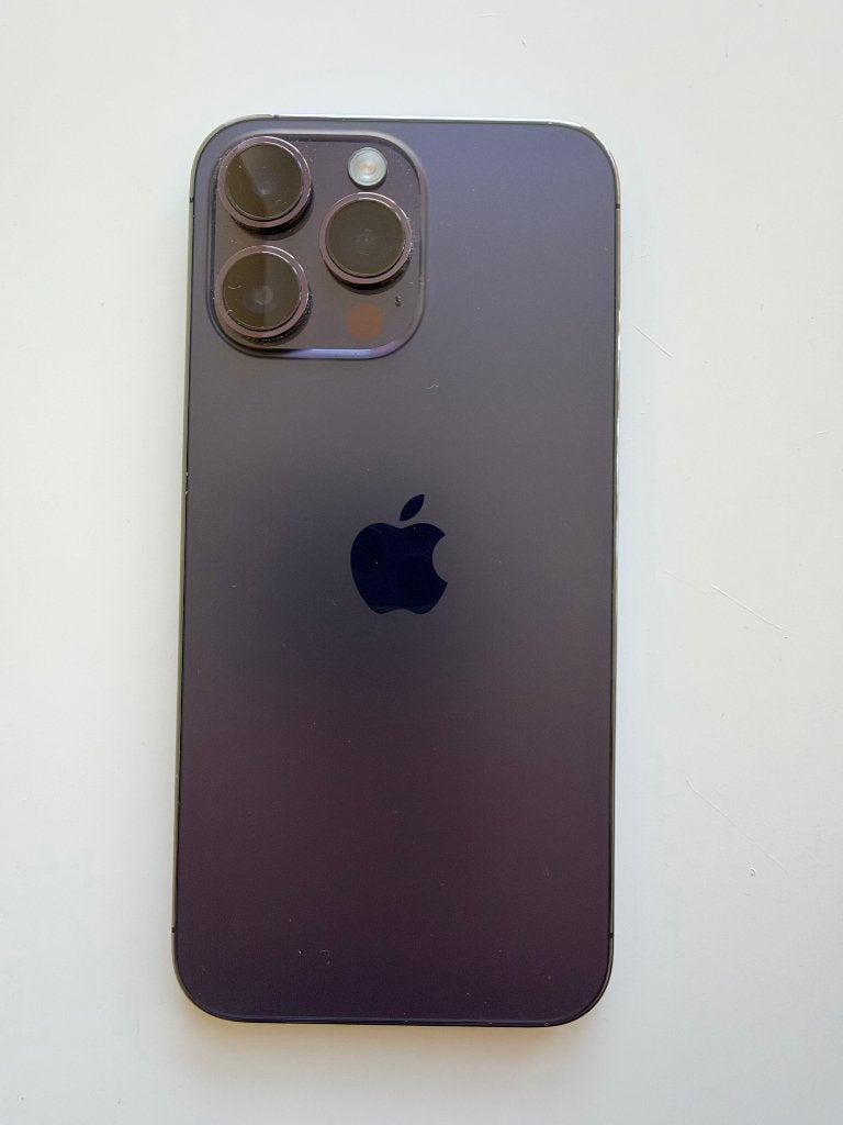 Foto 4 van iPhone 14 Pro Max 1TB Deep Purple – als nieuw – accu 74%
