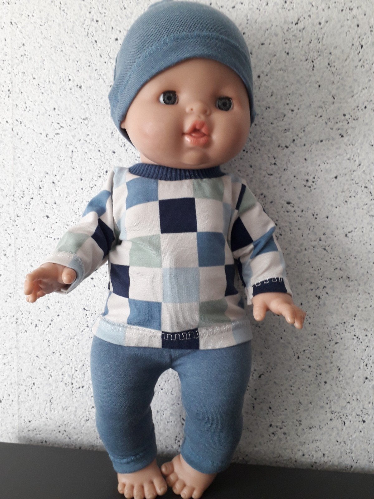 Poppenkleertjes babypop 34 cm, Ophalen of Verzenden, Nieuw, Babypop