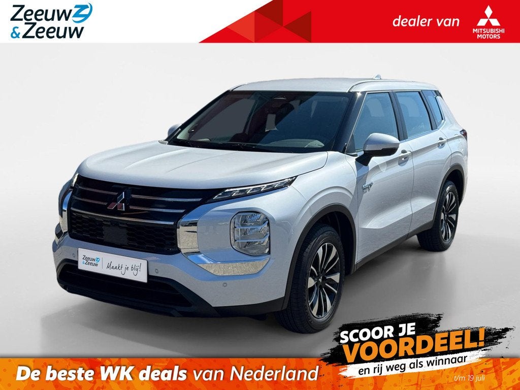 Mitsubishi Outlander 2.4 PHEV Pure | 5.000 Euro korting | Na, Auto's, Mitsubishi, Automaat, Stof, Outlander, 4 cilinders