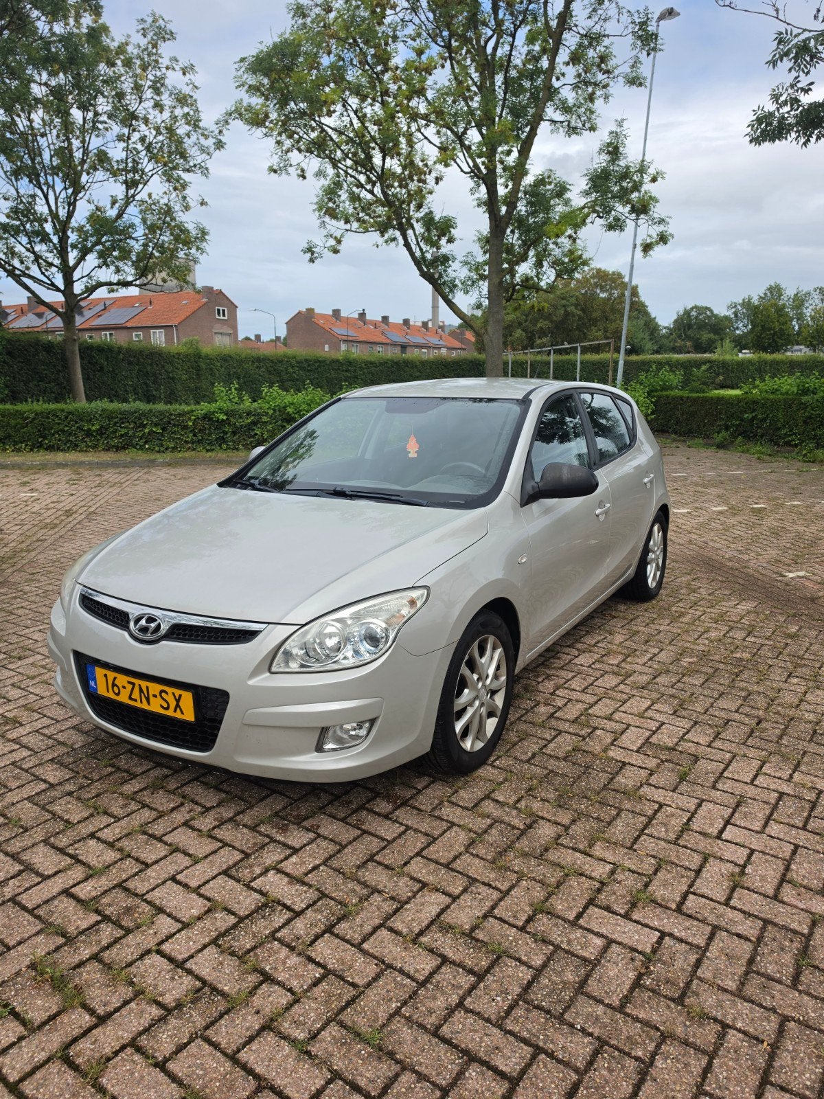 Hyundai i30 1.6, 1591 cc, Leder en Stof, Origineel Nederlands, Handgeschakeld